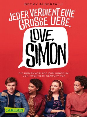 cover image of Love, Simon (Nur drei Worte – Love, Simon)